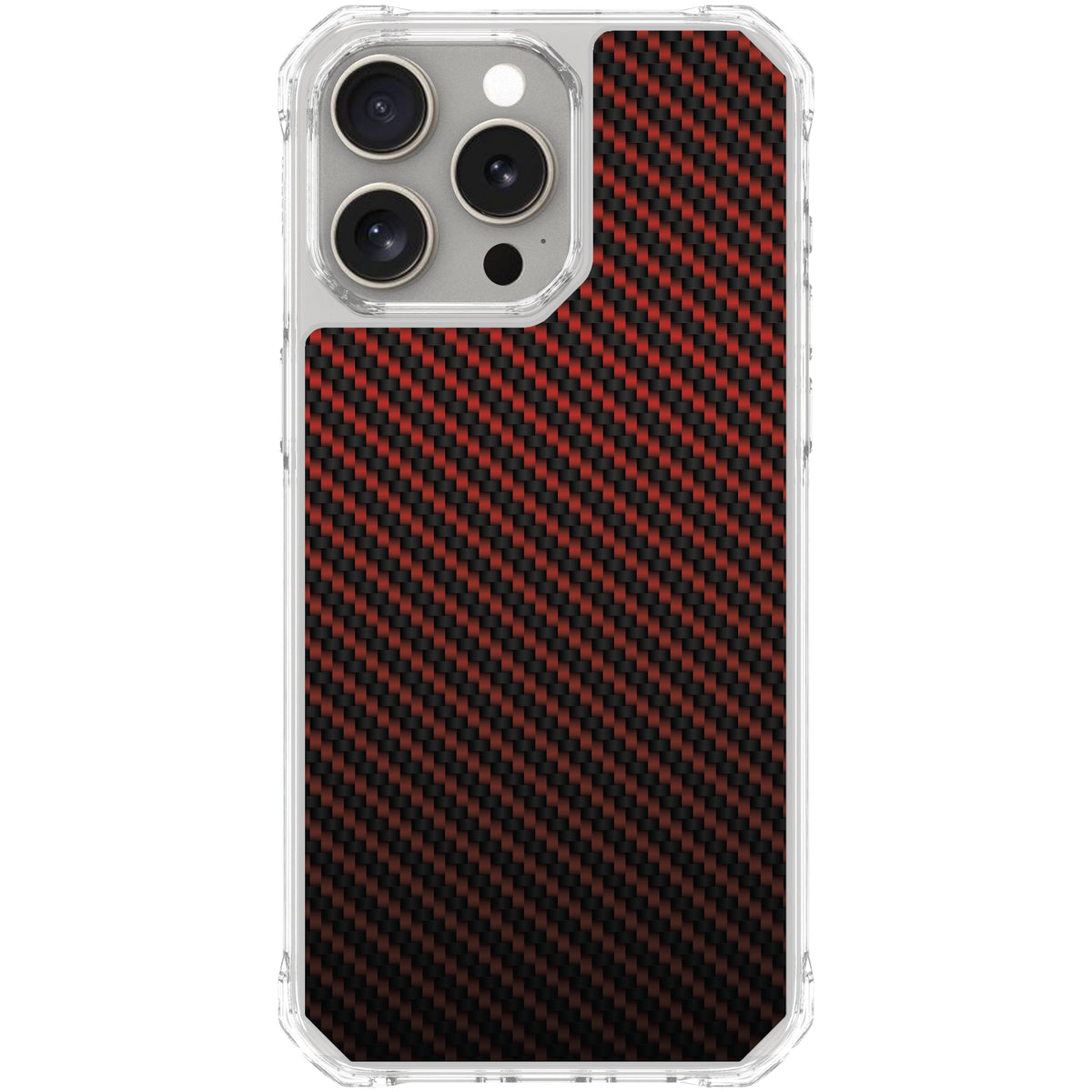 Scooch MagCase Red Carbon Fiber for iPhone 15 Pro Max case