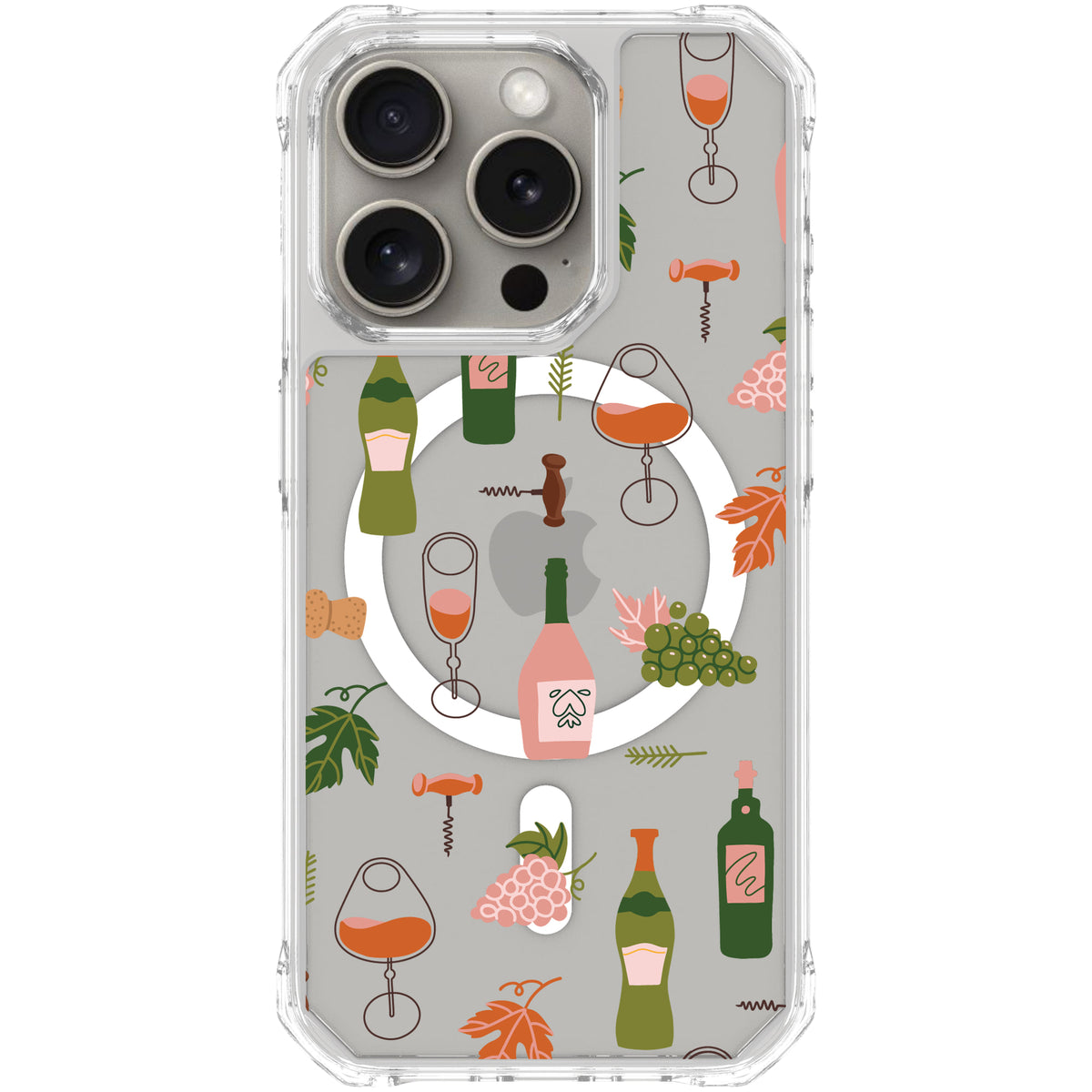 Scooch MagCase Vino Vibes for iPhone 15 Pro case