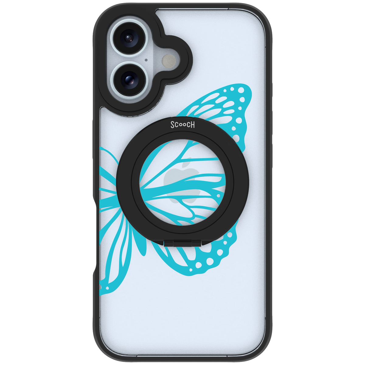Scooch HaloCase Azure Butterfly for iPhone 16 case