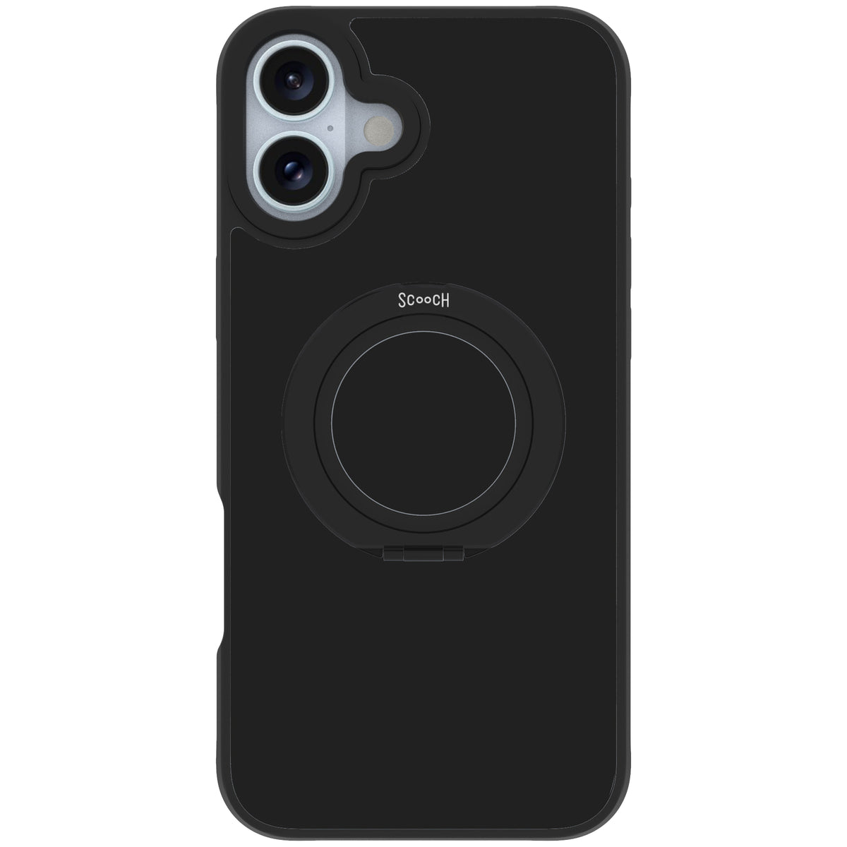 Scooch HaloCase Black for iPhone 16 Plus case