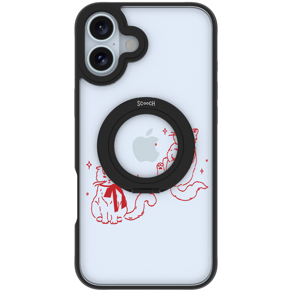 Scooch HaloCase Cupid's Cats for iPhone 16 Plus case