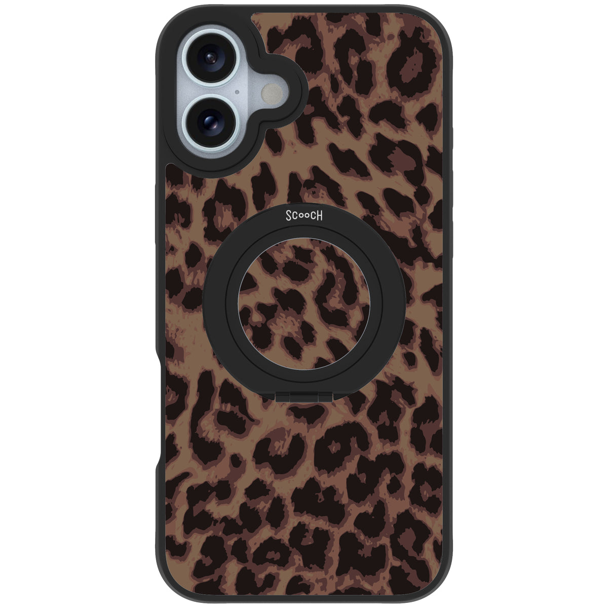 Scooch HaloCase Luxe Leopard for iPhone 16 Plus case