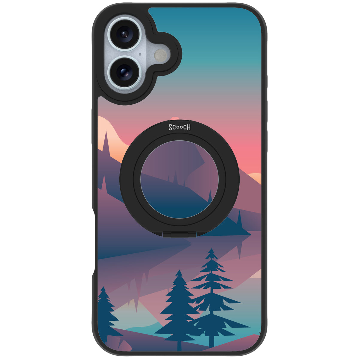 Scooch HaloCase Mountain Range for iPhone 16 Plus case
