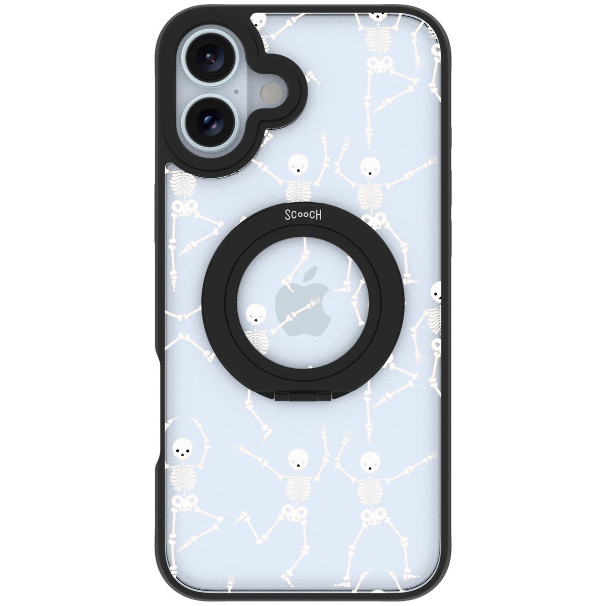 Scooch HaloCase Swinging Skeletons for iPhone 16 Plus case