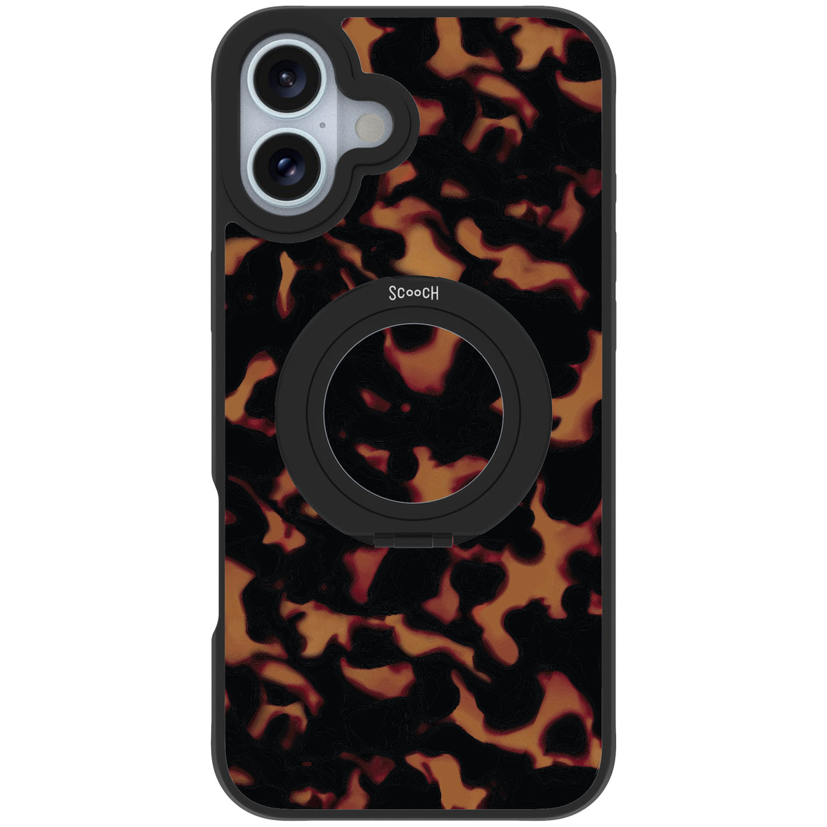 Scooch HaloCase Tortoise Shell for iPhone 16 Plus case