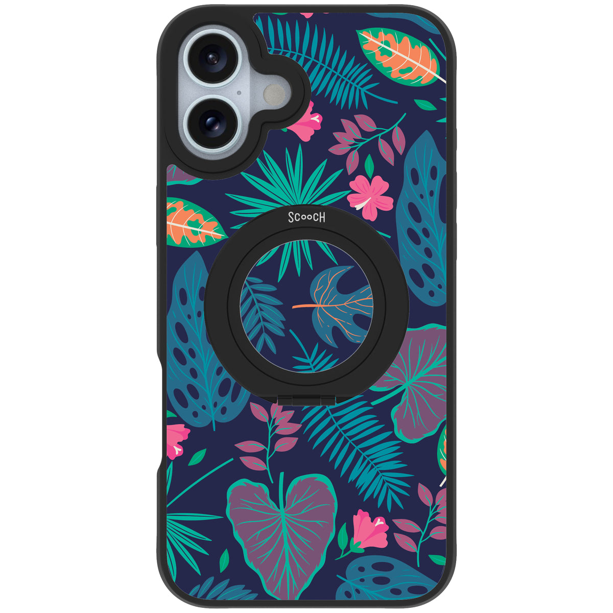 Scooch HaloCase Tropical Leaves for iPhone 16 Plus case