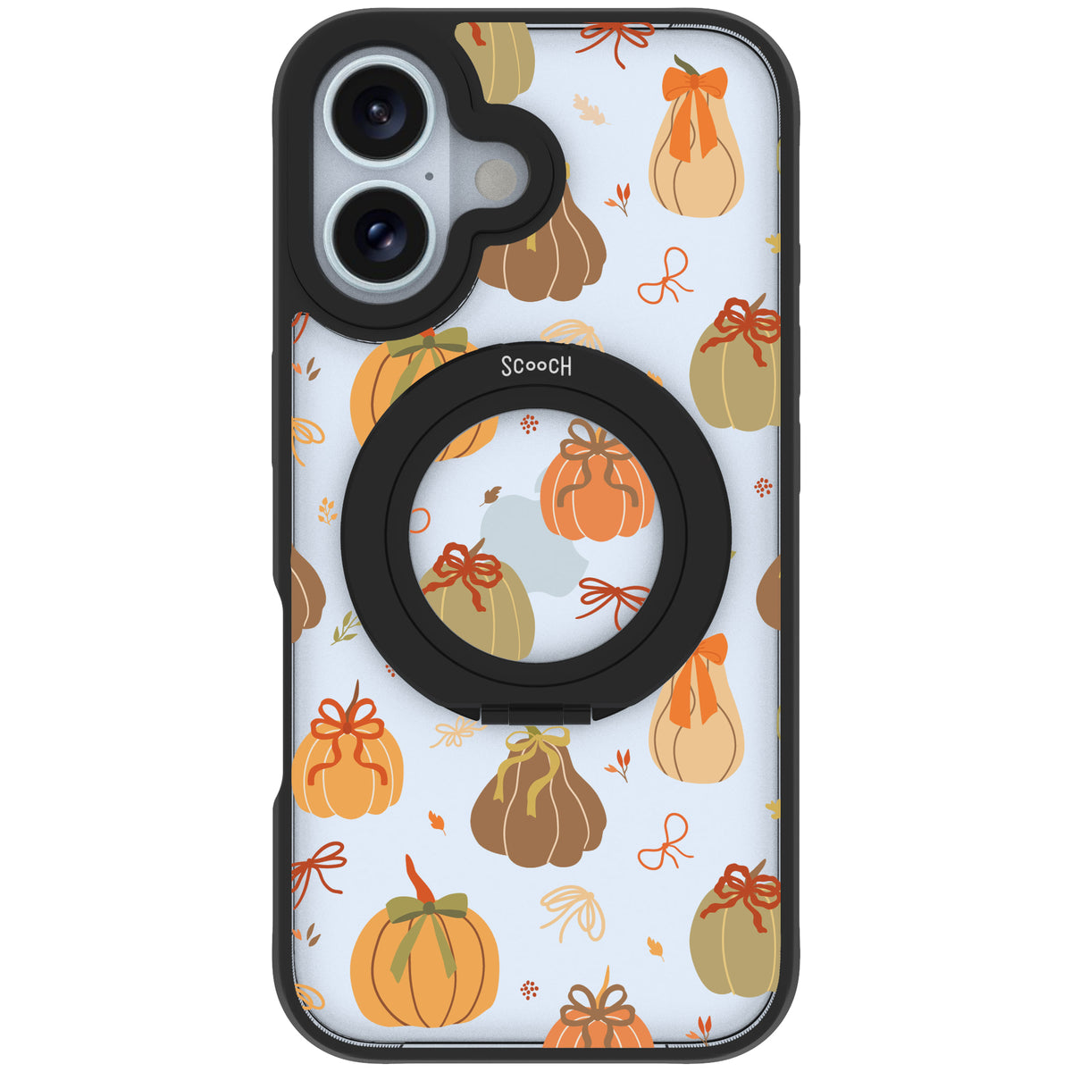 Scooch HaloCase Pretty Pumpkins for iPhone 16 case