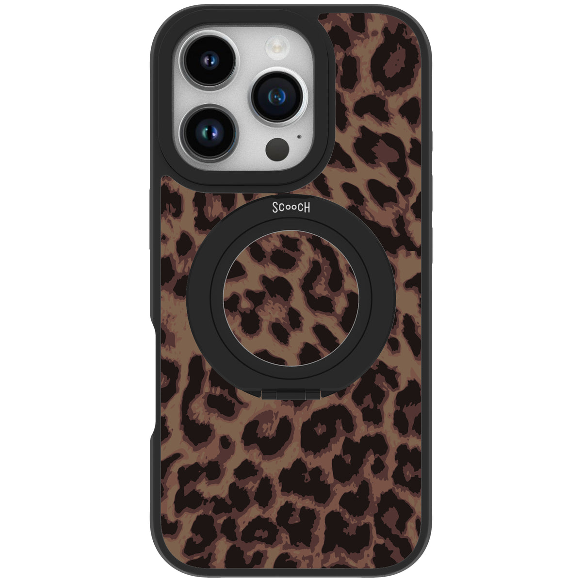 Scooch HaloCase Luxe Leopard for iPhone 16 Pro case
