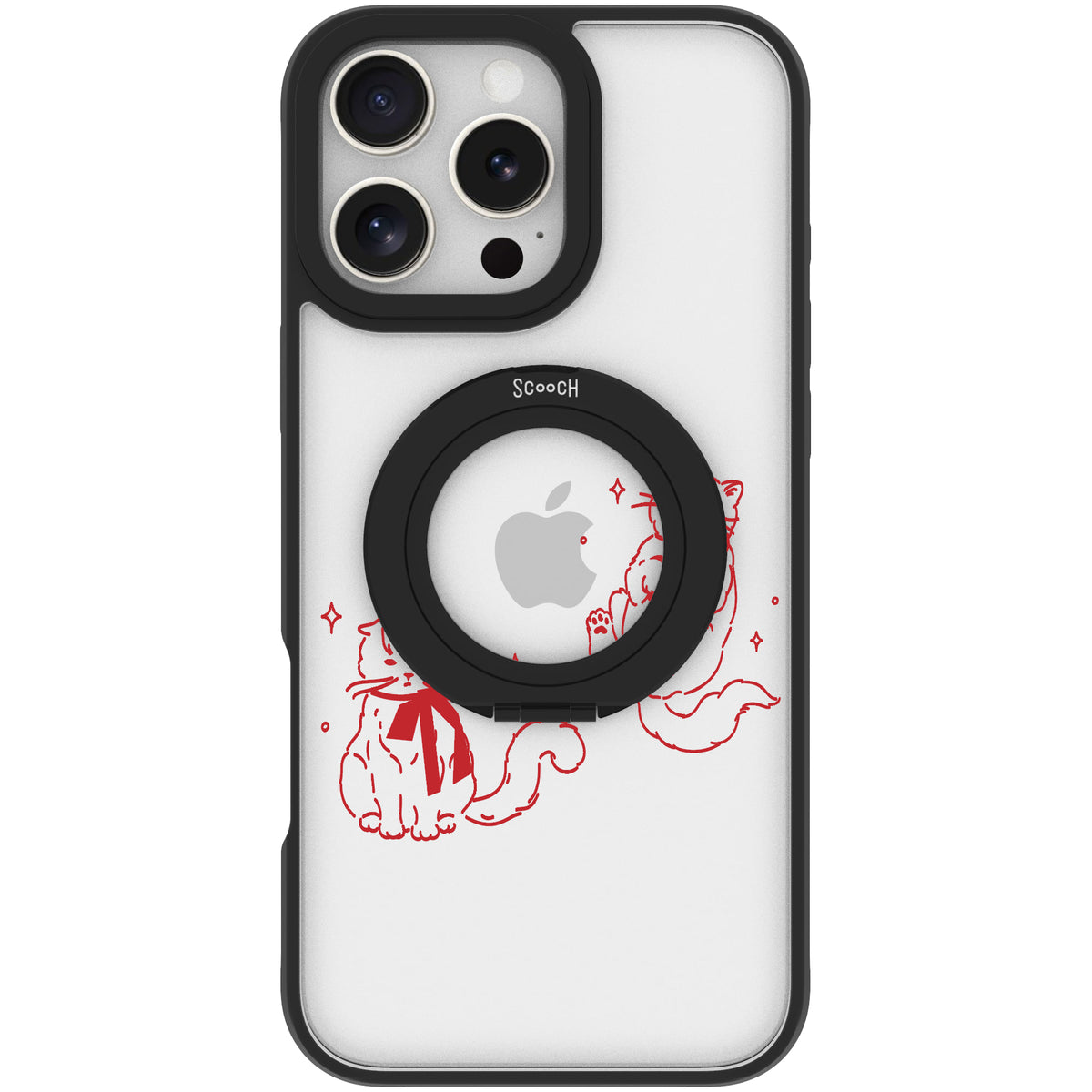 Scooch HaloCase Cupid's Cats for iPhone 16 Pro Max case