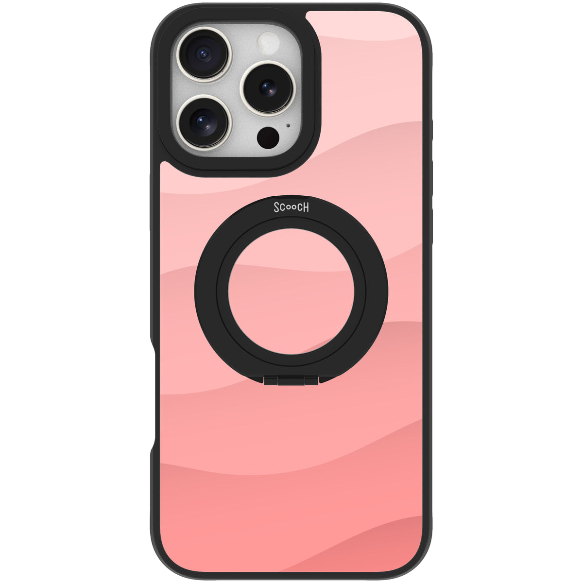 Scooch HaloCase Pink Waves for iPhone 16 Pro Max case
