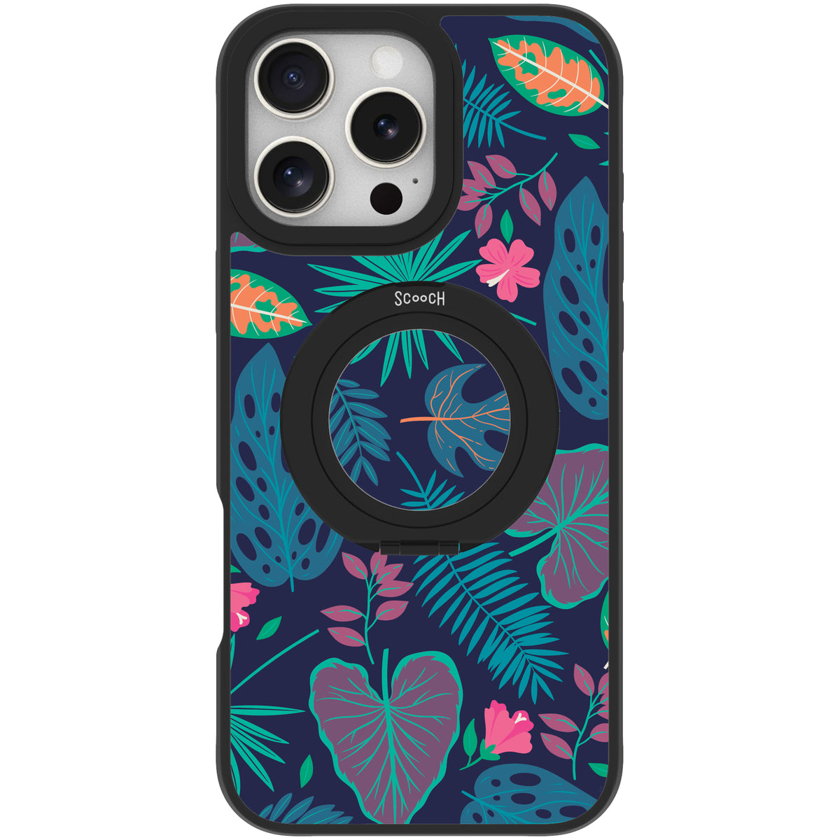 Scooch HaloCase Tropical Leaves for iPhone 16 Pro Max case