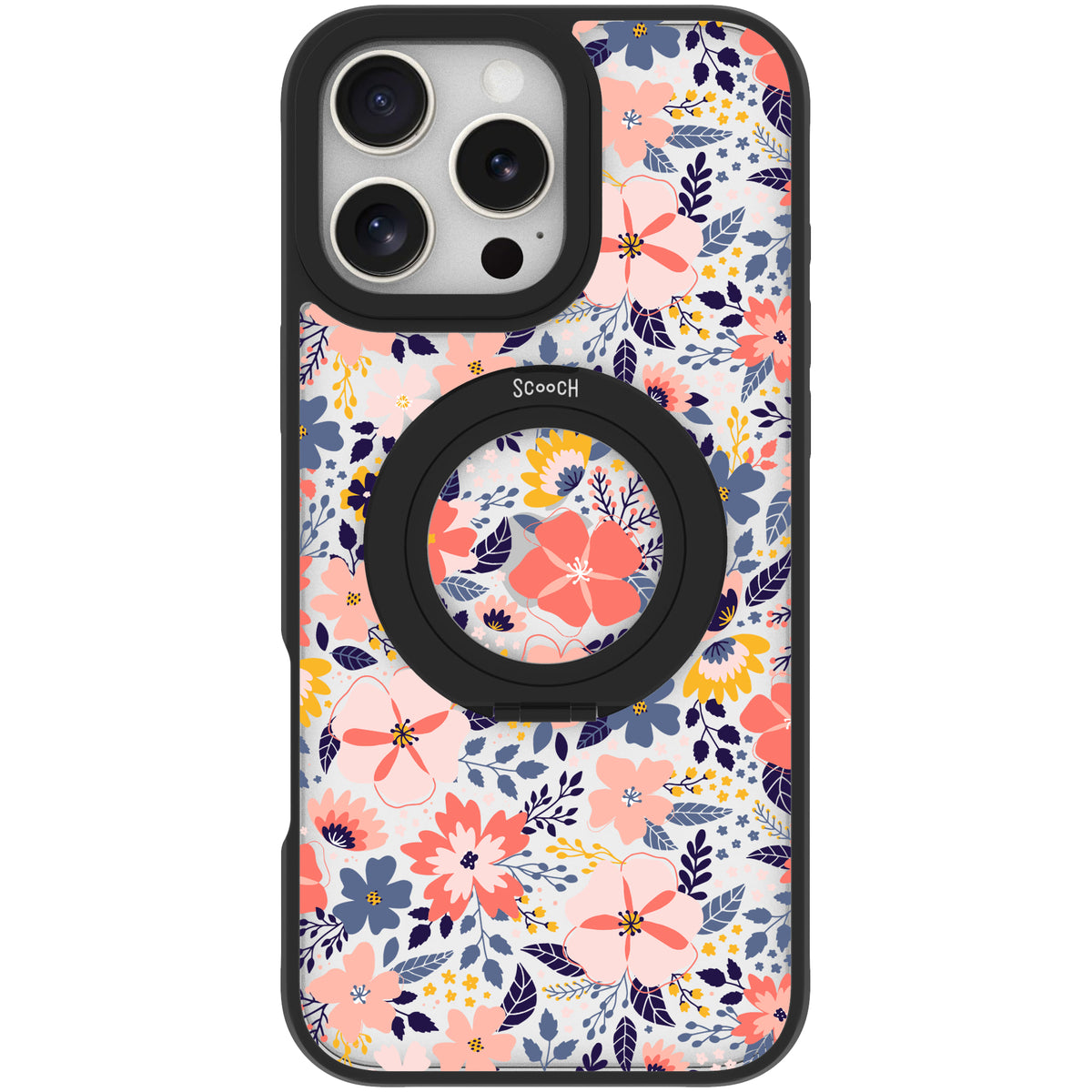 Scooch HaloCase Wildflowers for iPhone 16 Pro Max case