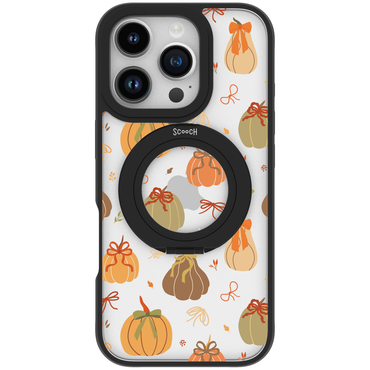 Scooch HaloCase Pretty Pumpkins for iPhone 16 Pro case