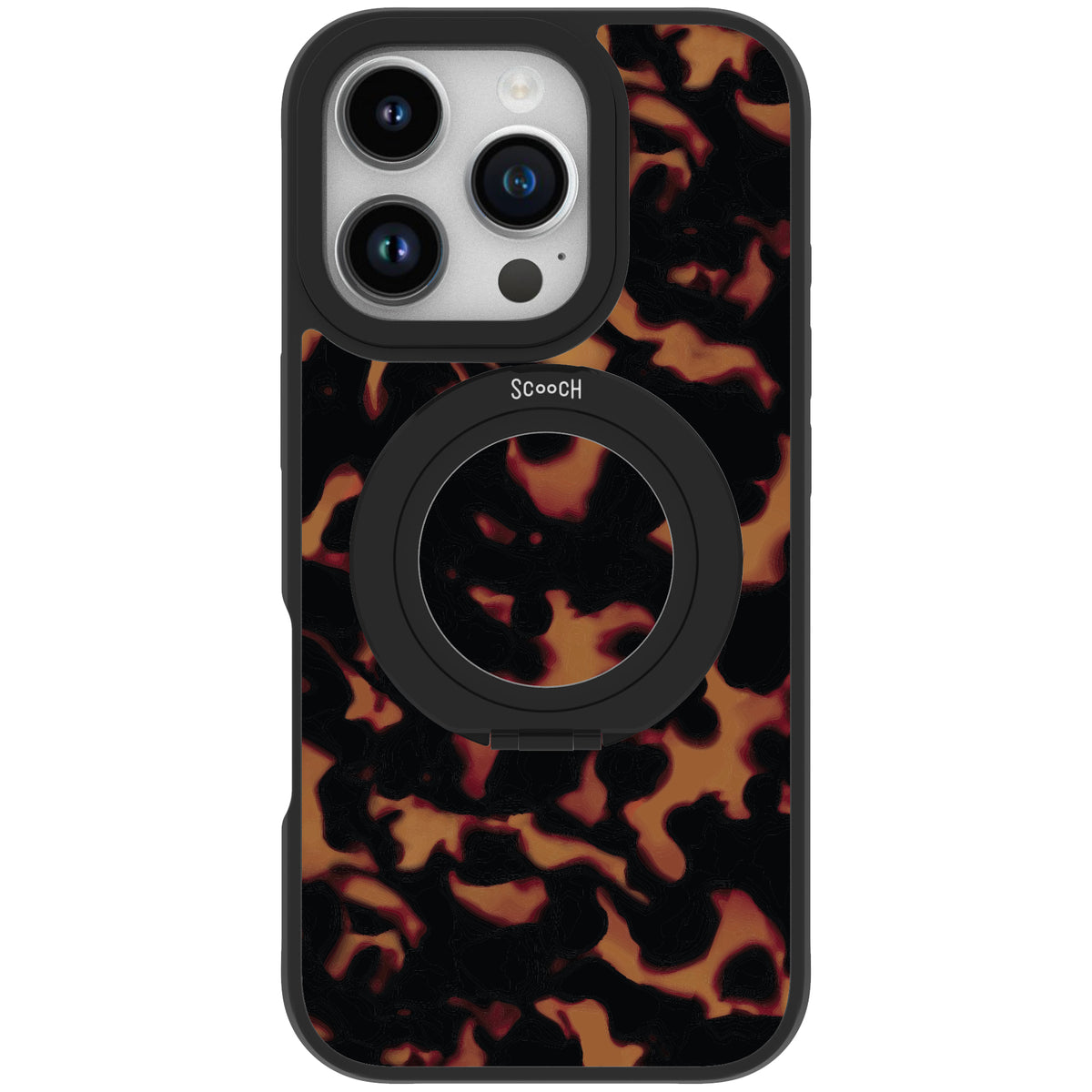 Scooch HaloCase Tortoise Shell for iPhone 16 Pro case