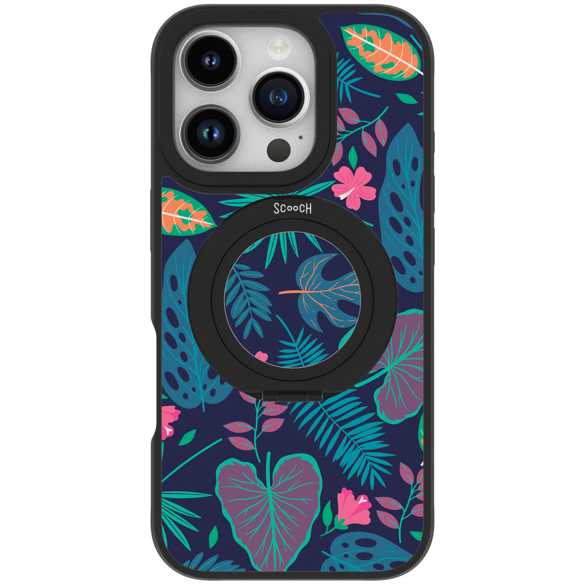 Scooch HaloCase Tropical Leaves for iPhone 16 Pro case