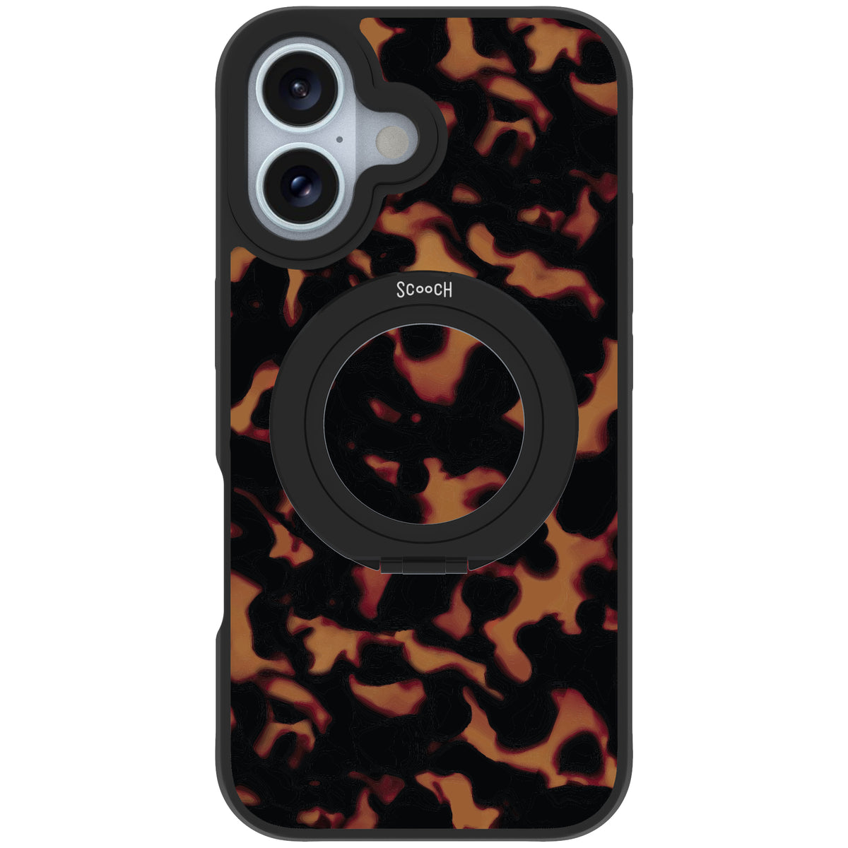 Scooch HaloCase Tortoise Shell for iPhone 16 case