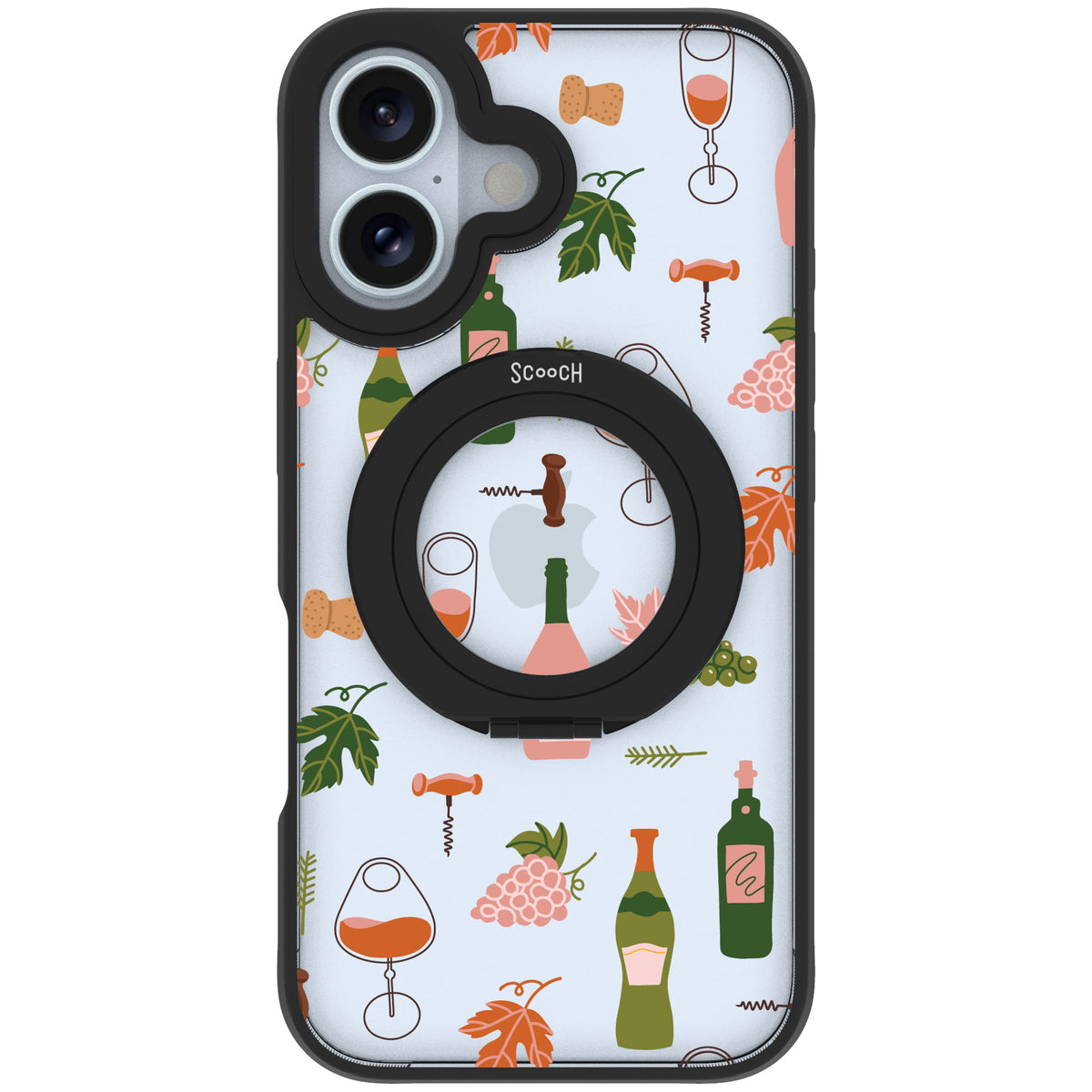 Scooch HaloCase Vino Vibes for iPhone 16 case