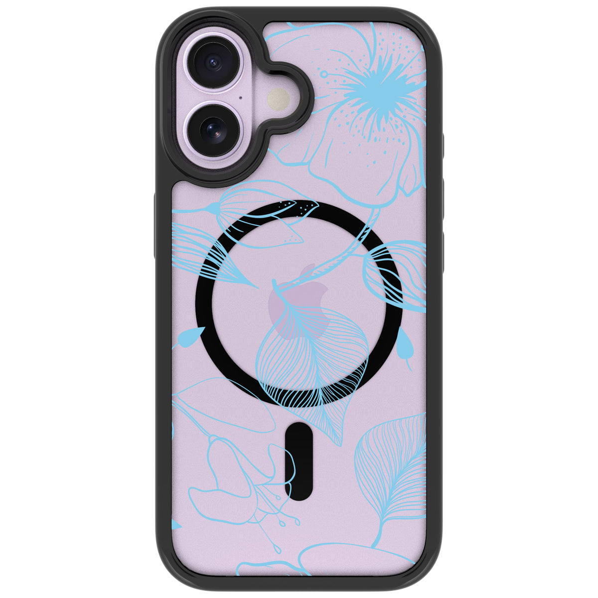 Scooch MagCase Blue Hibiscus for iPhone 17 case