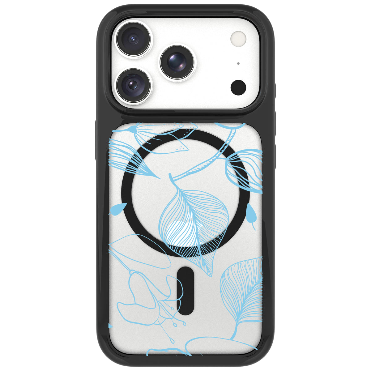 Scooch MagCase Blue Hibiscus for iPhone 18 Pro Max case