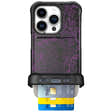 Scooch Wingmate Purple Petunias for iPhone 15 Pro — Case