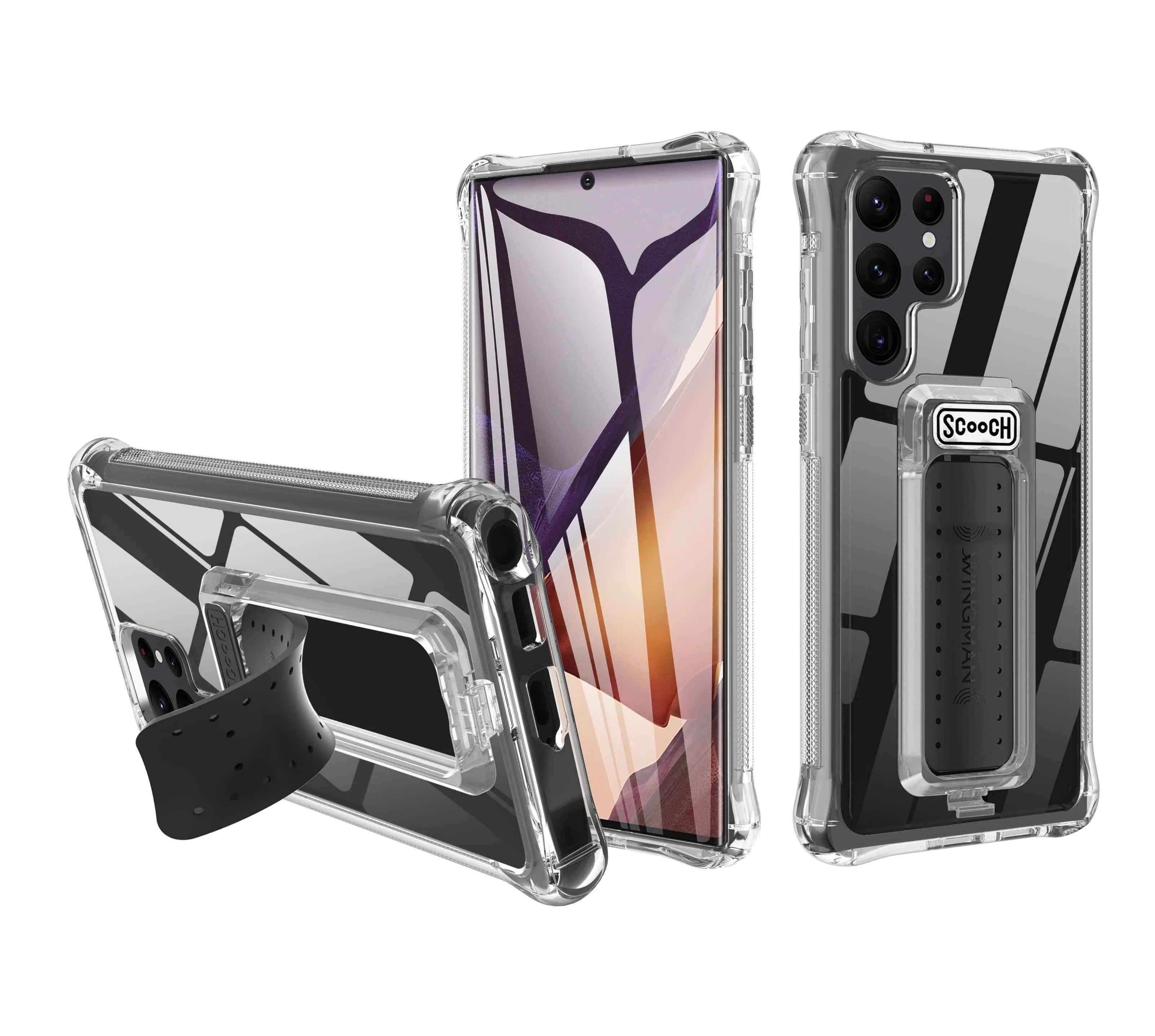 Wingman Clear Galaxy S22 Ultra Case Only