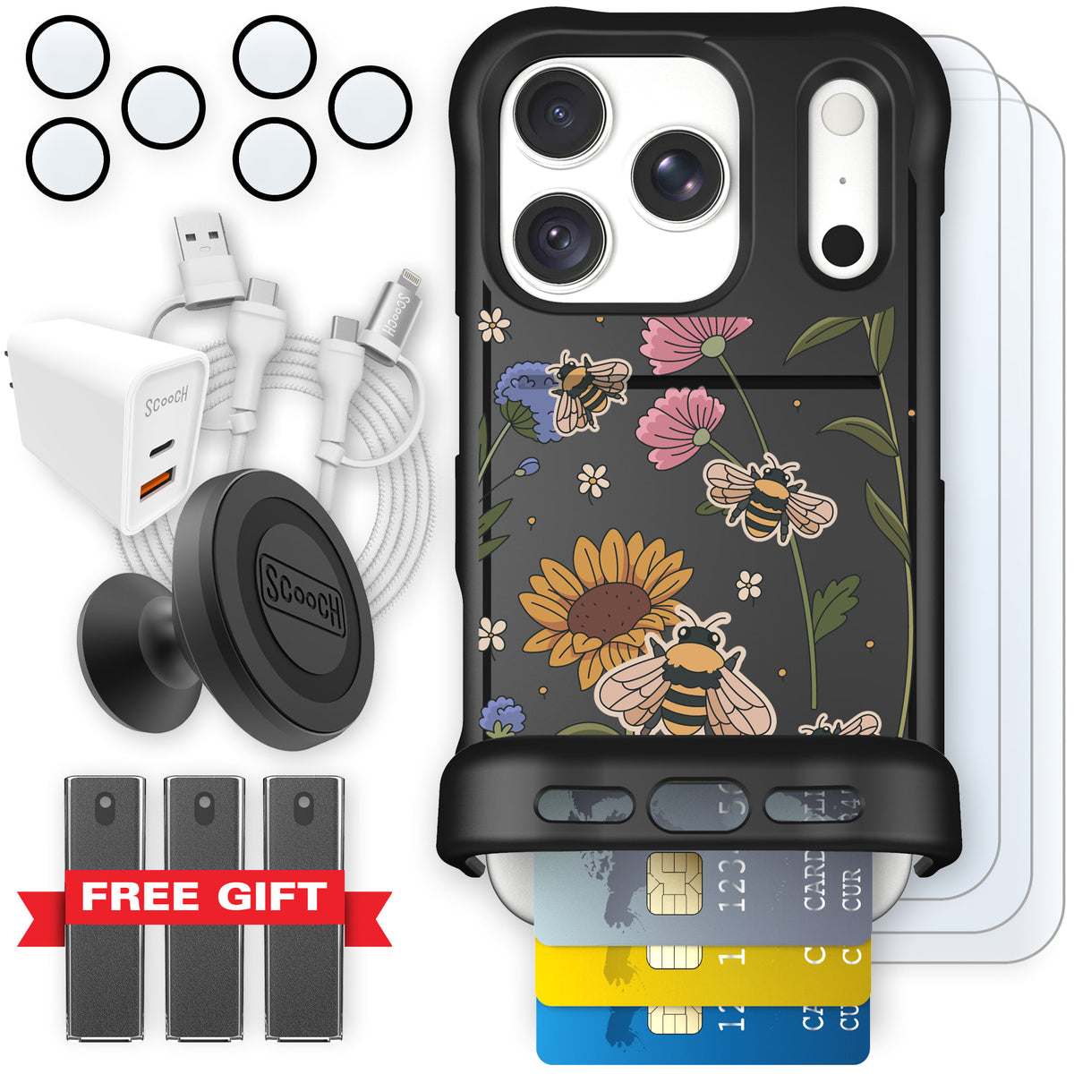 Wingmate Bee Happy for iPhone 18 Pro — Ultimate Bundle
