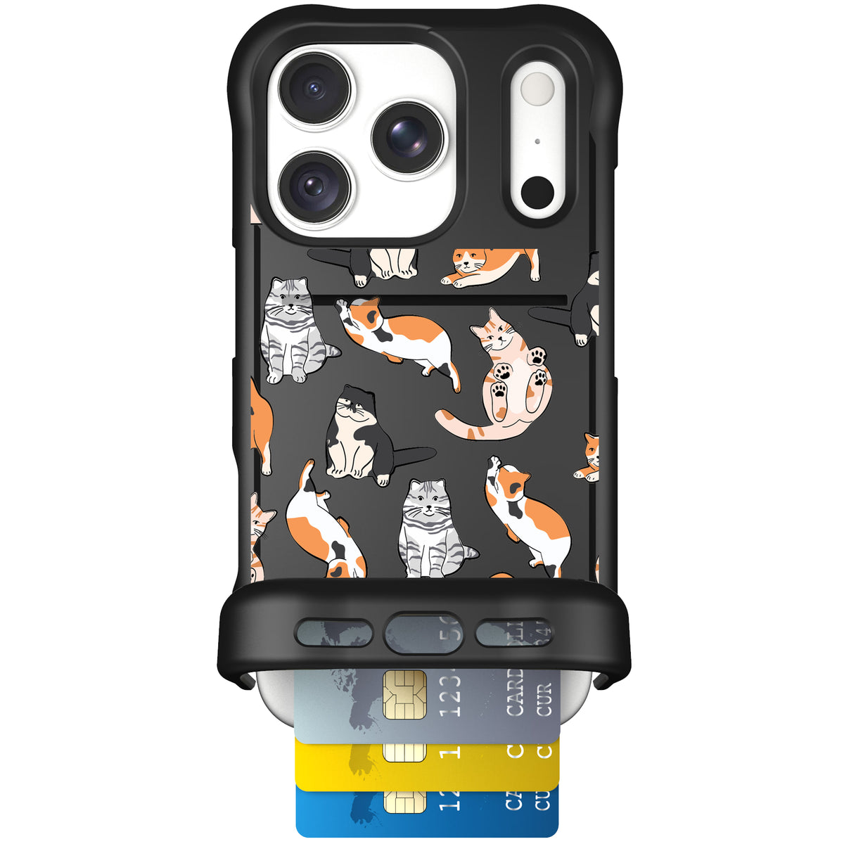 Wingmate Kitty Crew for iPhone 18 Pro — case