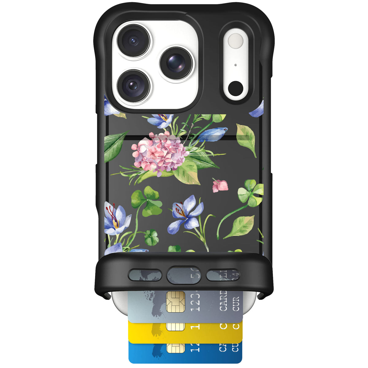 Wingmate Lucky Hydrangea for iPhone 18 Pro — case