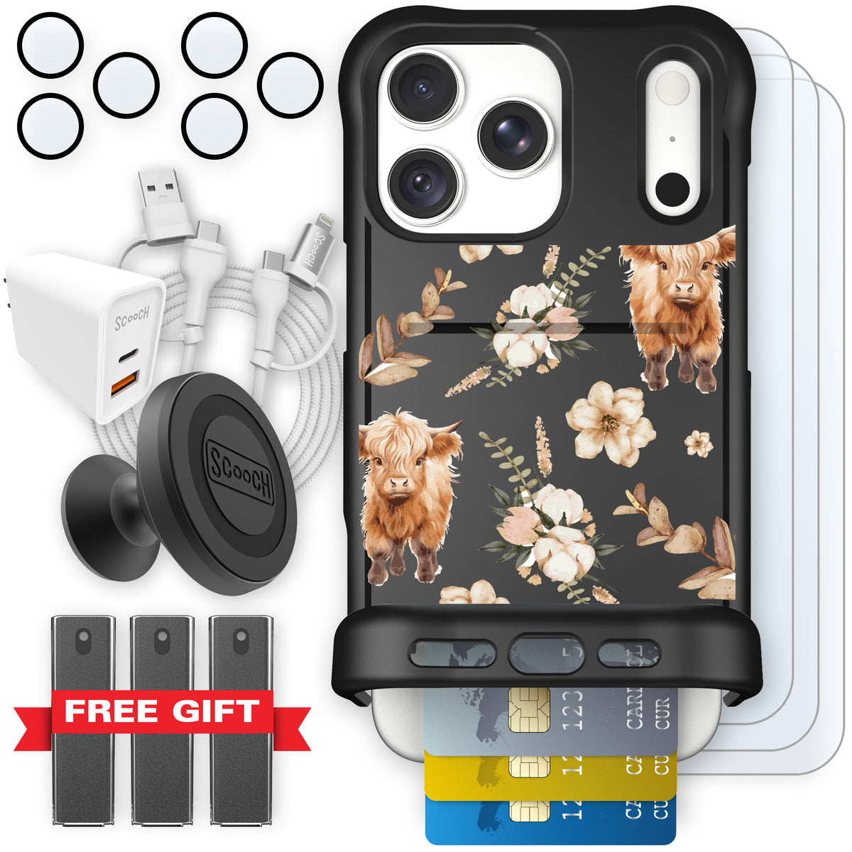 Wingmate Baby Cow for iPhone 18 Pro Max — Ultimate Bundle