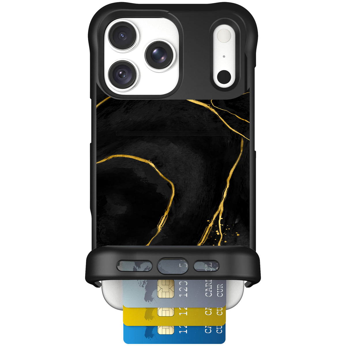 Wingmate Black Marble for iPhone 18 Pro Max — case