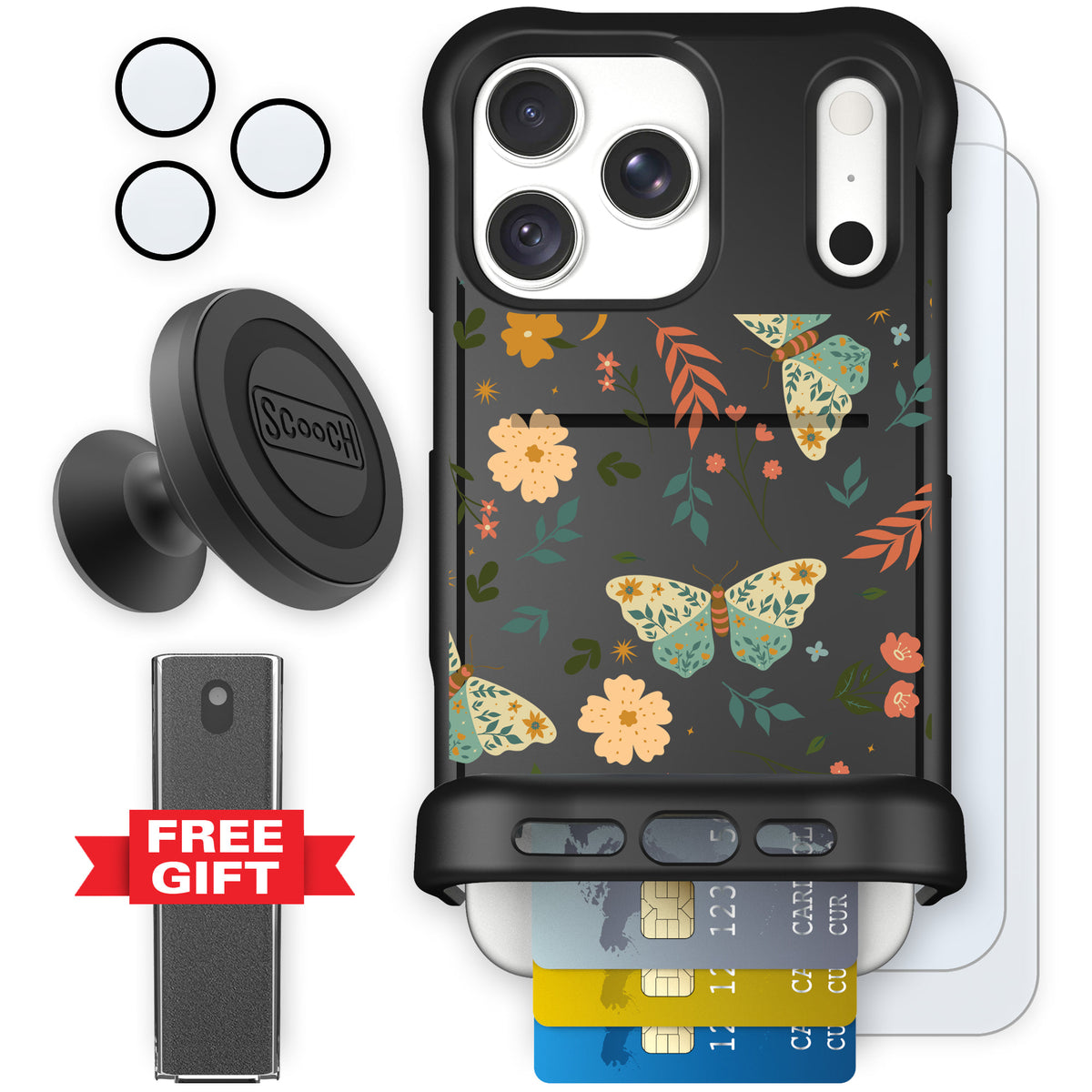 Wingmate Boho Nights for iPhone 18 Pro Max — Defender Bundle
