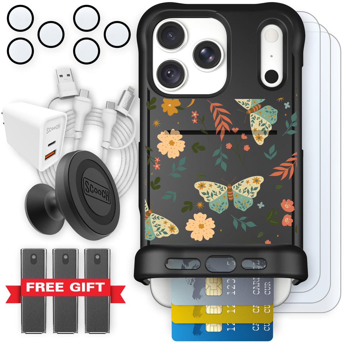 Wingmate Boho Nights for iPhone 18 Pro Max — Ultimate Bundle