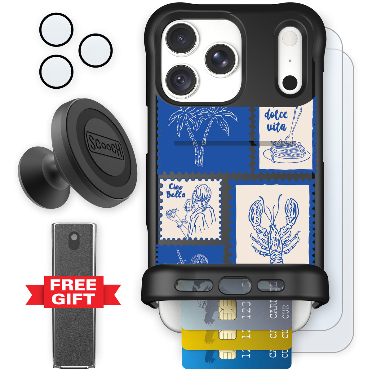 Wingmate Euro Summer for iPhone 18 Pro Max — Defender Bundle