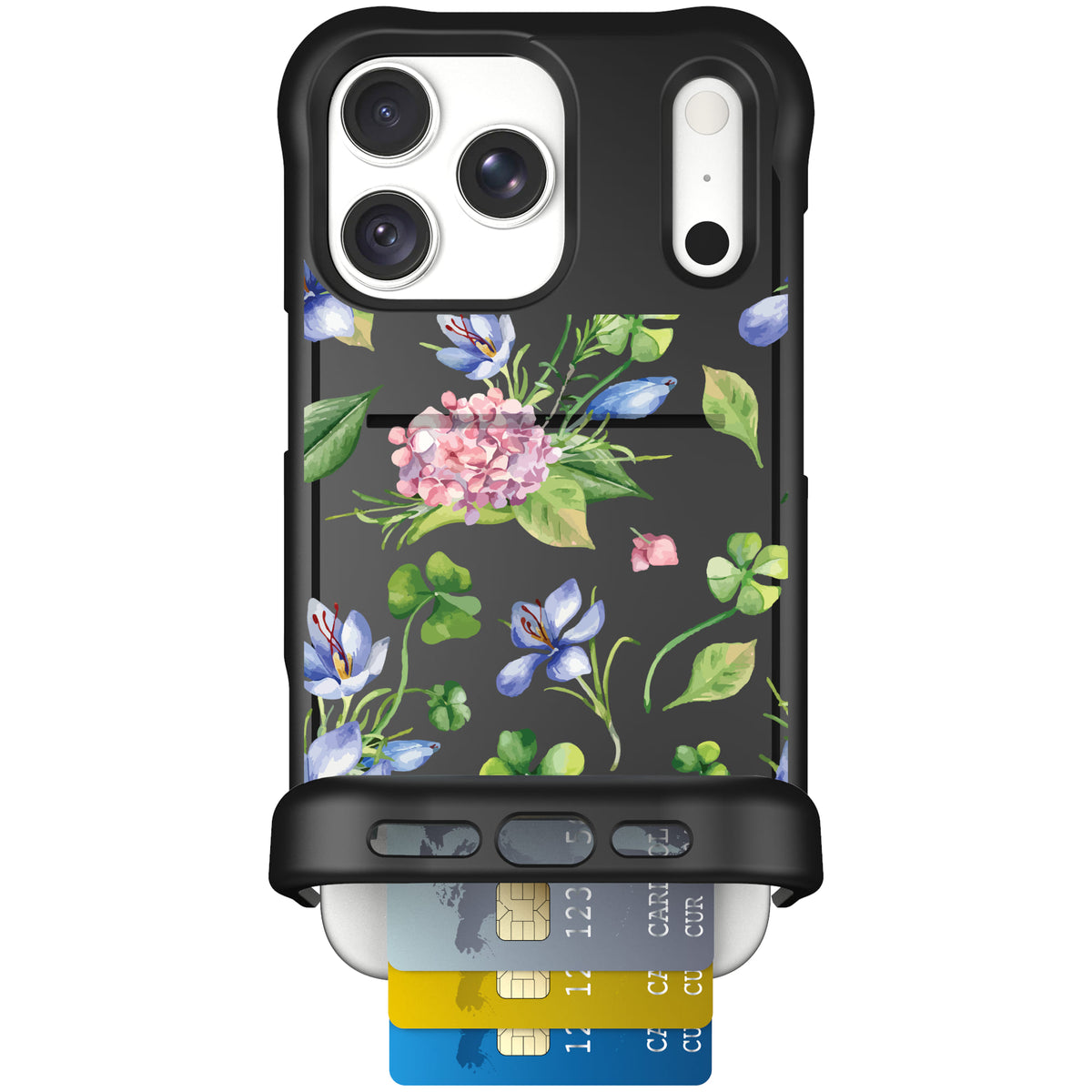 Wingmate Lucky Hydrangea for iPhone 18 Pro Max — case