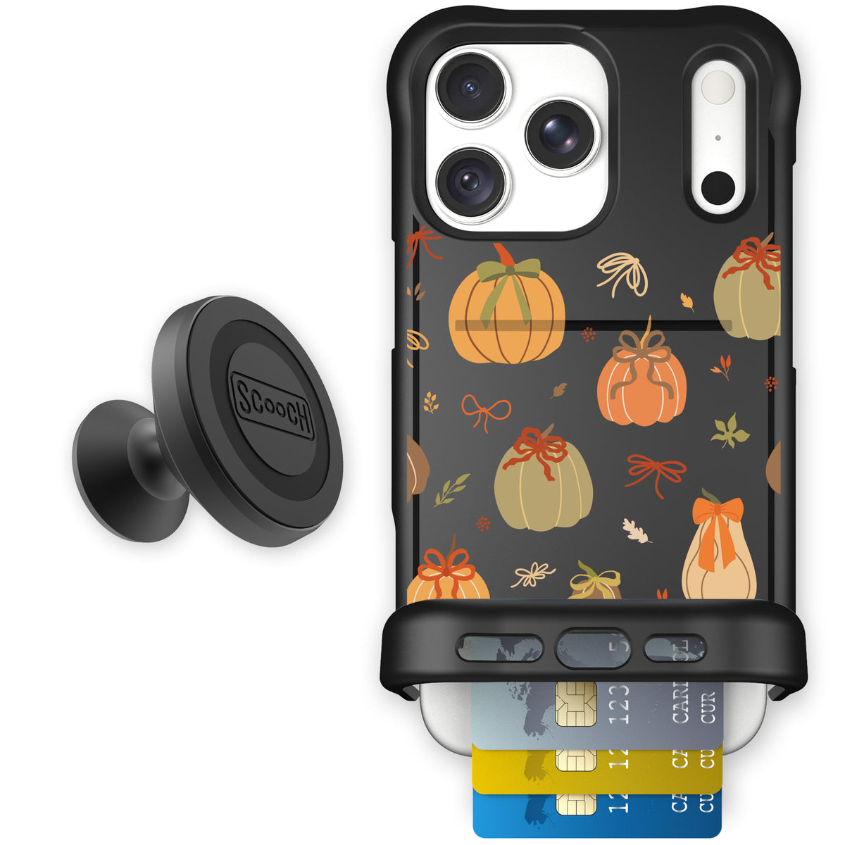 Wingmate Pretty Pumpkins for iPhone 18 Pro Max — Starter Bundle