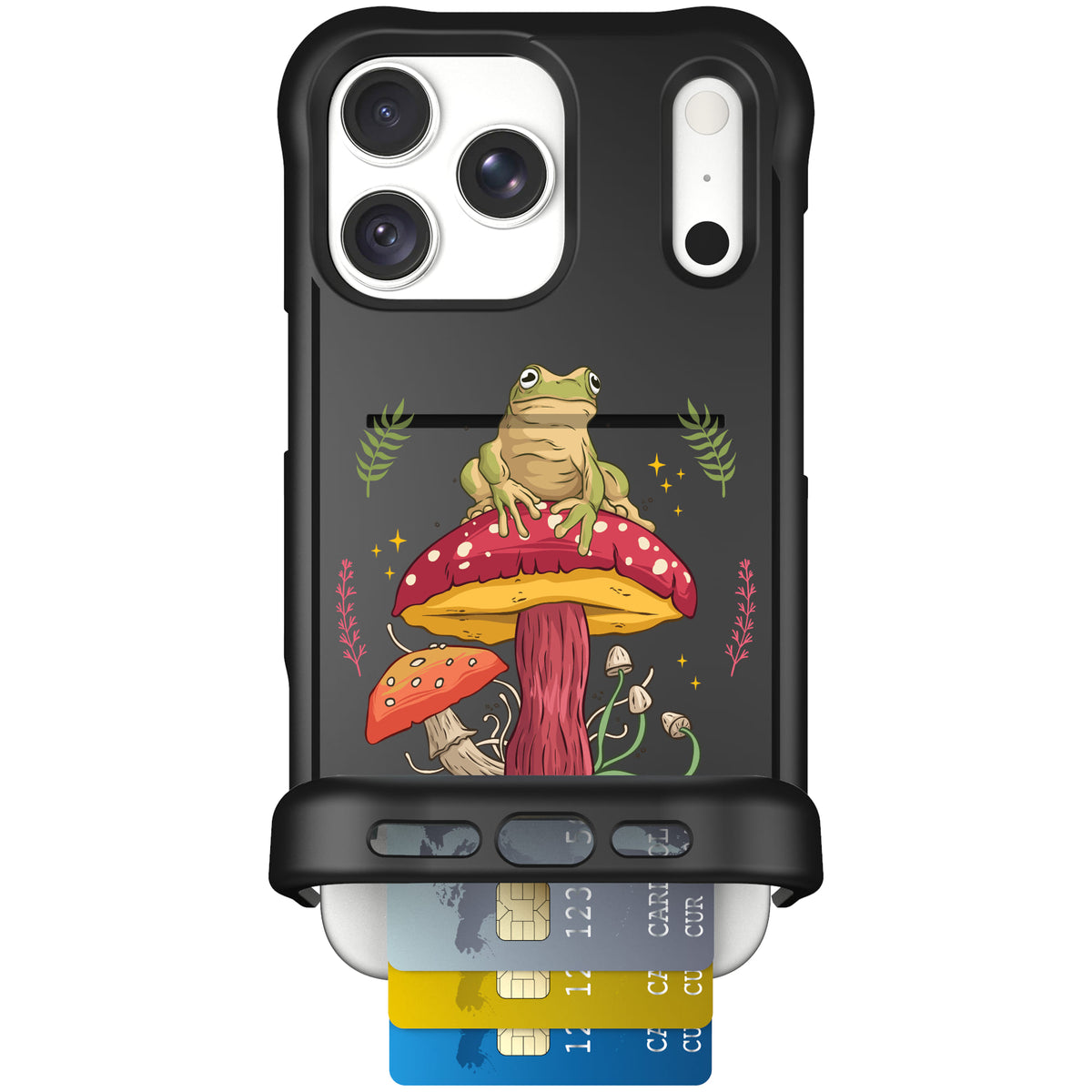 Wingmate Toadstool Frog for iPhone 18 Pro Max — case