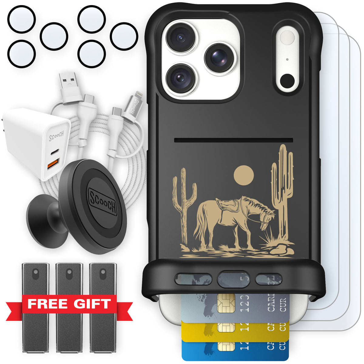 Wingmate Wild West for iPhone 18 Pro Max — Ultimate Bundle