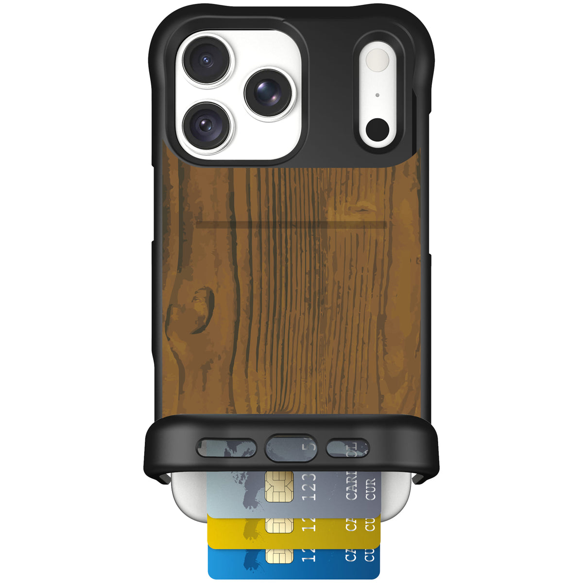 Wingmate Wood Grain for iPhone 18 Pro Max — case