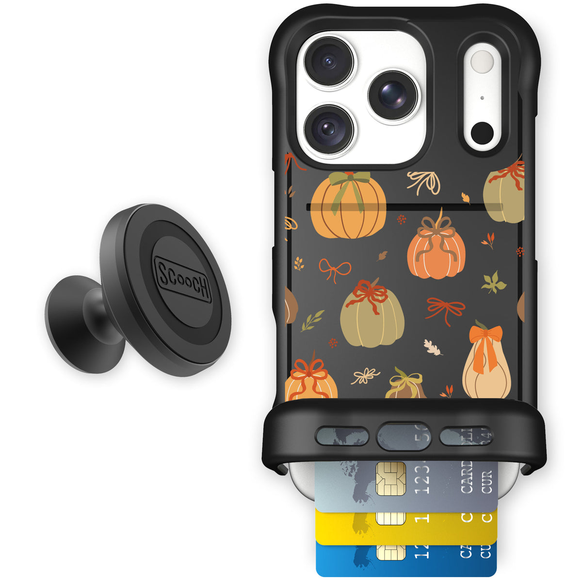 Wingmate Pretty Pumpkins for iPhone 18 Pro — Starter Bundle