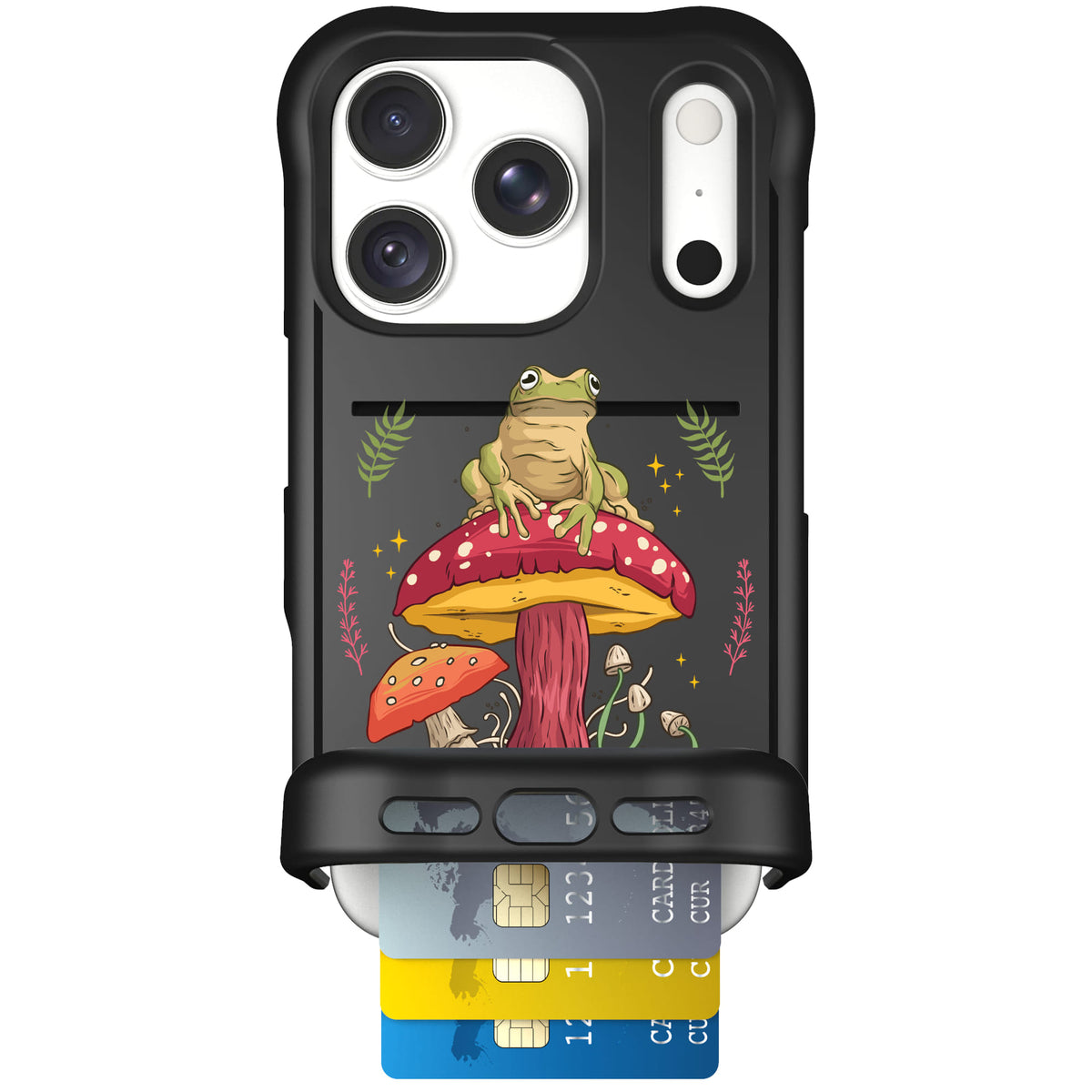 Wingmate Toadstool Frog for iPhone 18 Pro — case
