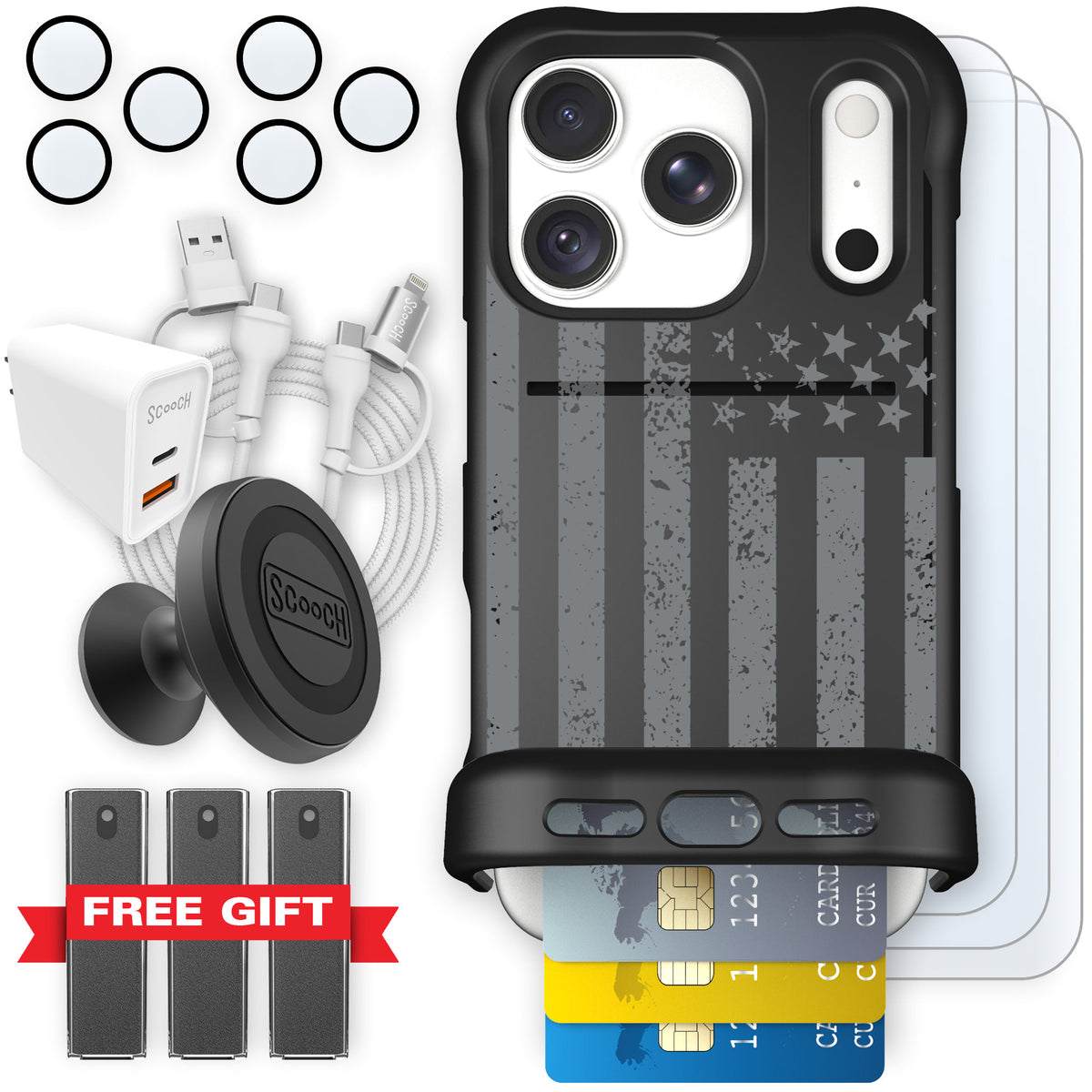 Wingmate Weathered Glory for iPhone 18 Pro — Ultimate Bundle