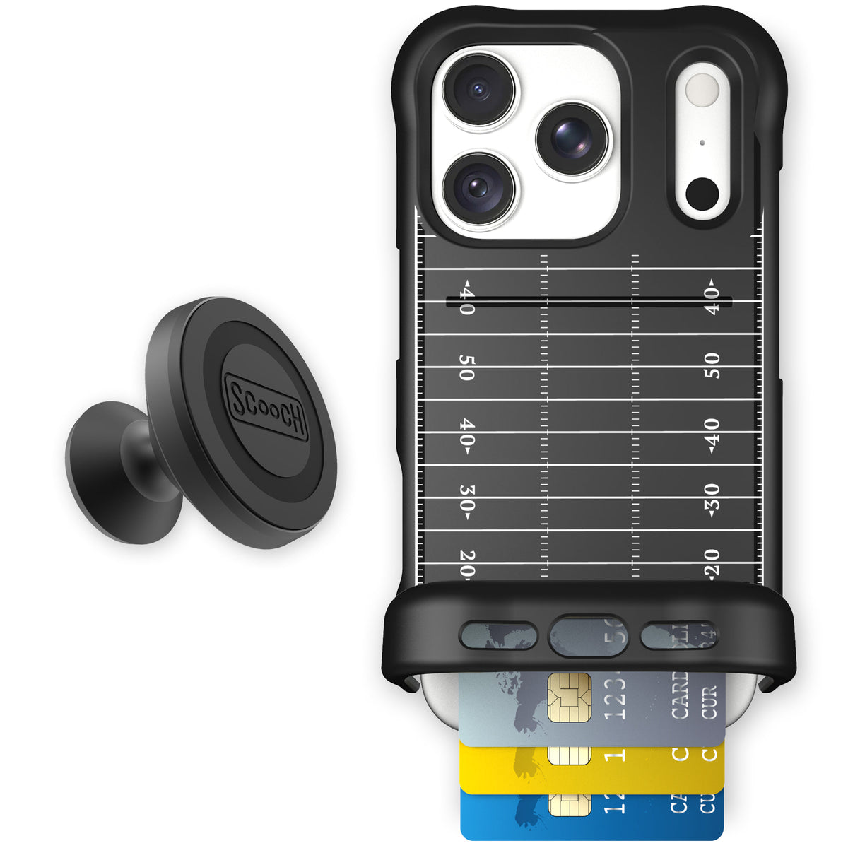 Wingmate Yard Lines for iPhone 18 Pro — Starter Bundle