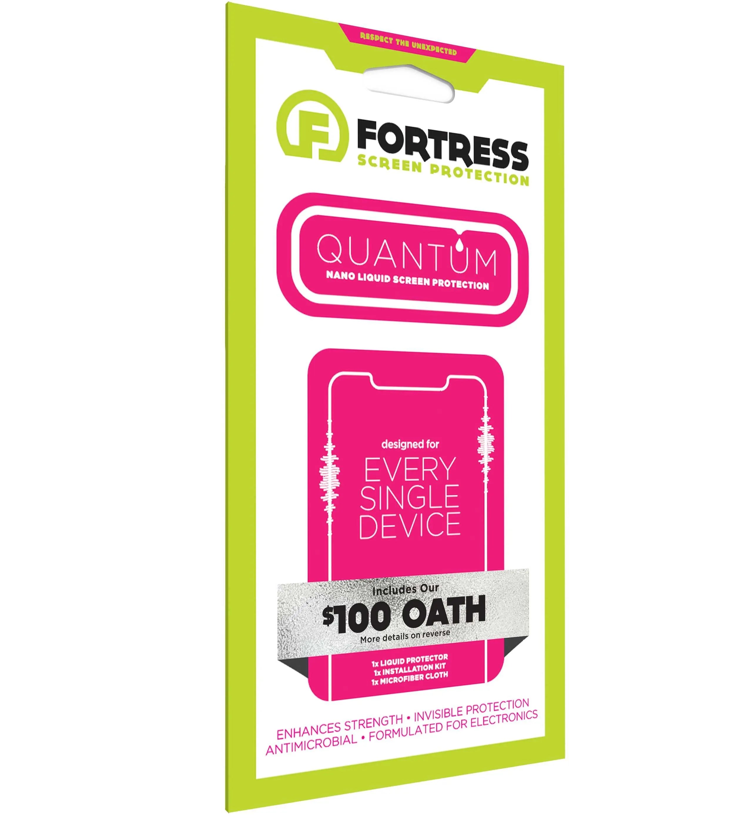 Fortress Fortress Free Screen or Camera Protector ANYDEVICEANYDEVICELiquidGlassScreenProtectorwith$1 8.99