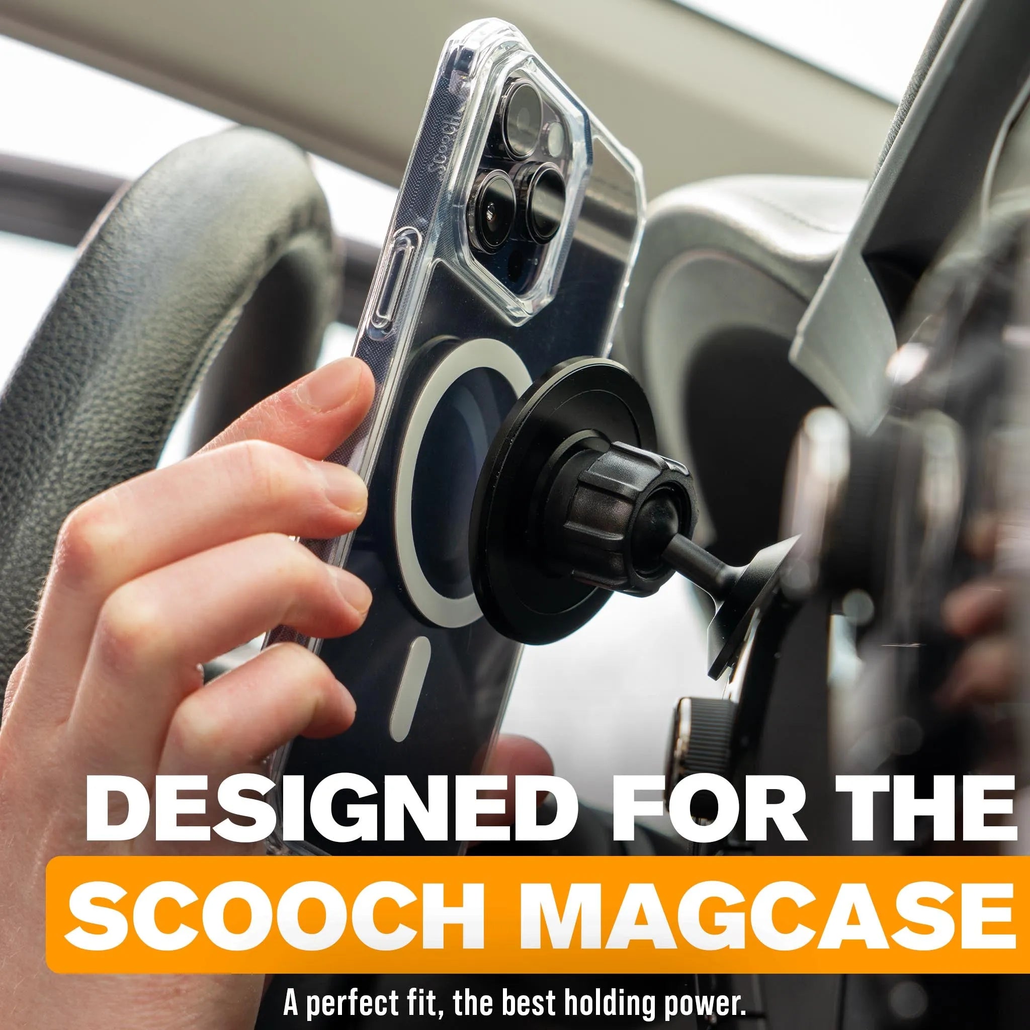 Scooch MagMount - Universal MagSafe Car Mount Scooch Wingmount