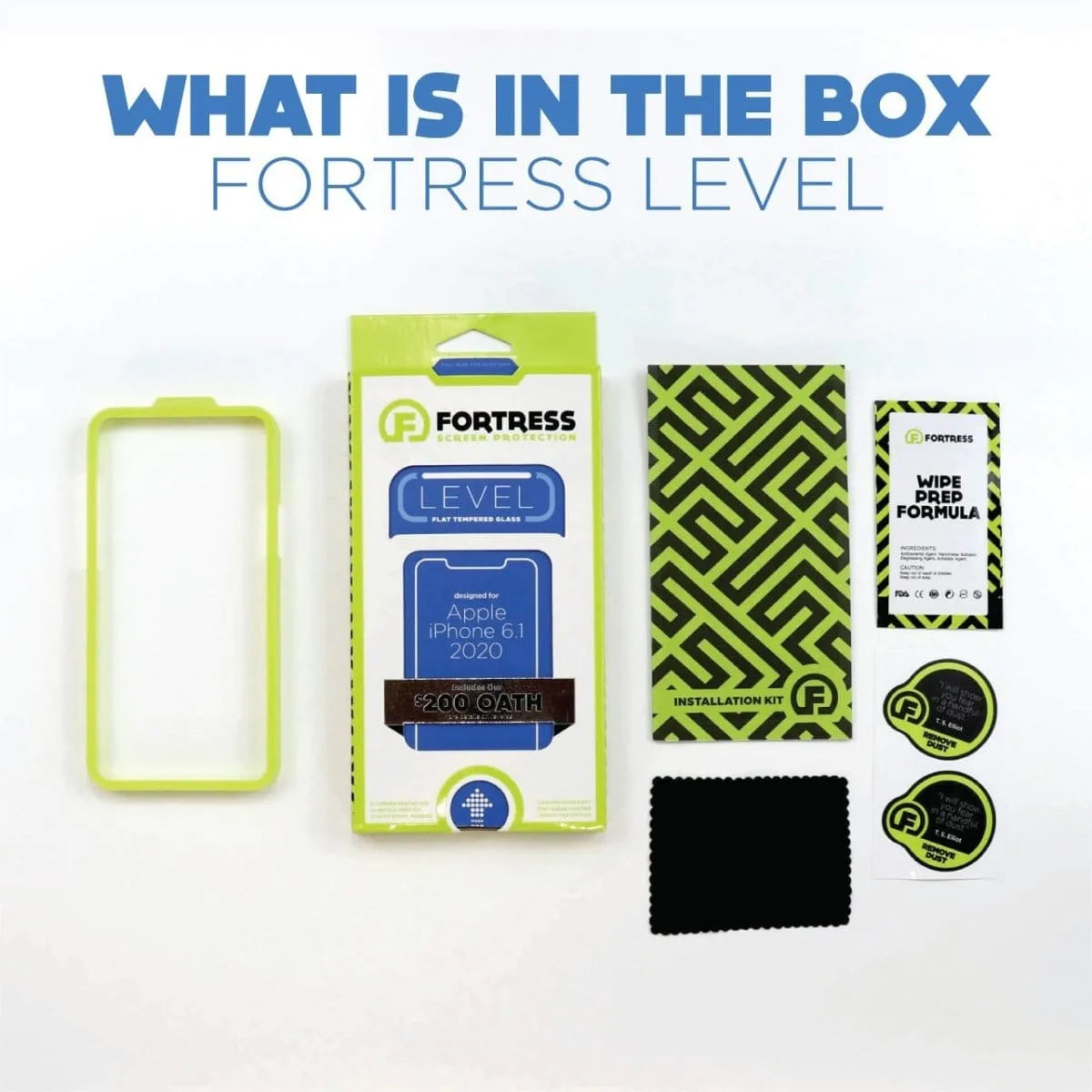 Fortress iPhone 14 Pro Max Screen Protector - $200 Protection Scooch Screen Protector