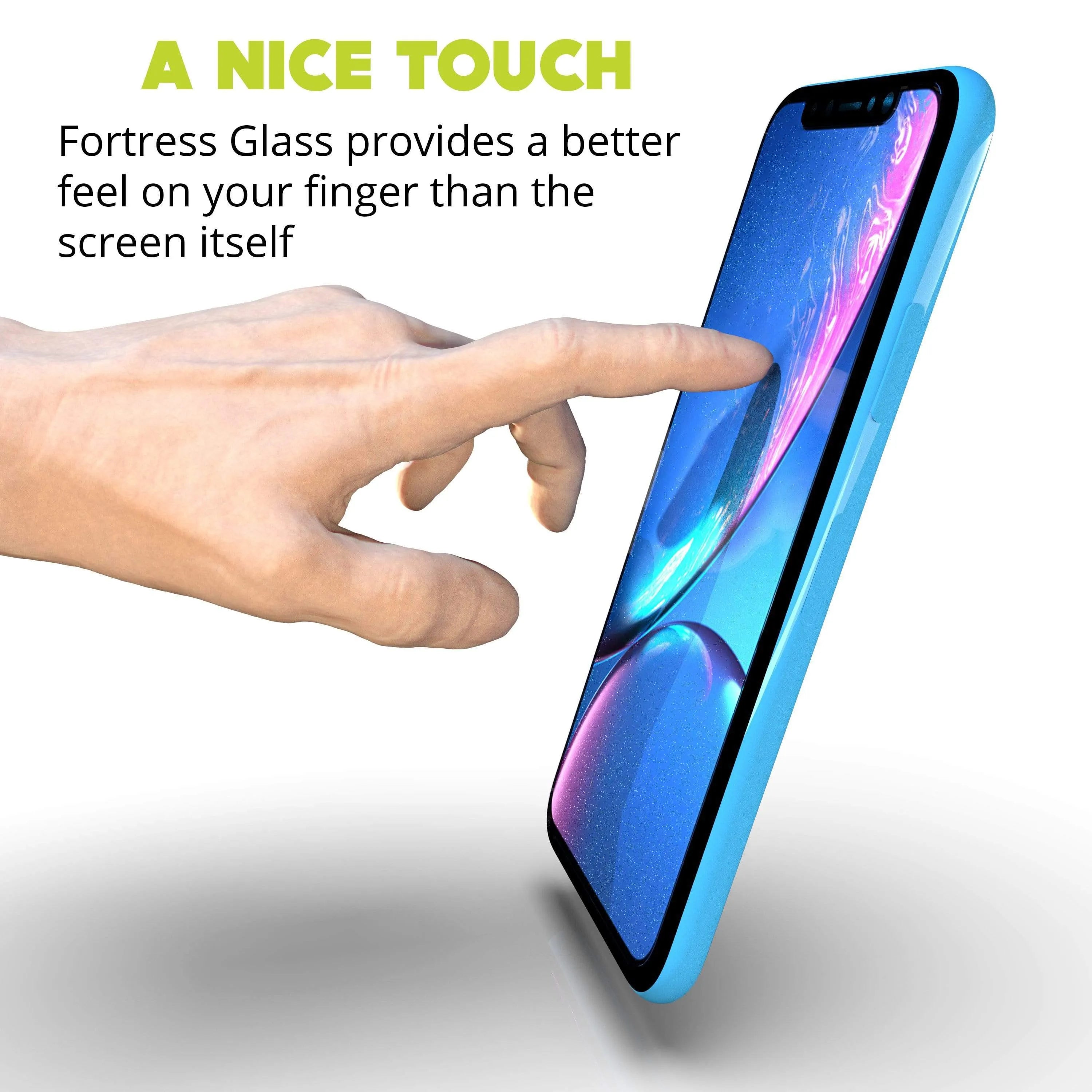 Fortress iPhone XR Screen Protector - $200 Device Coverage Scooch Screen Protector