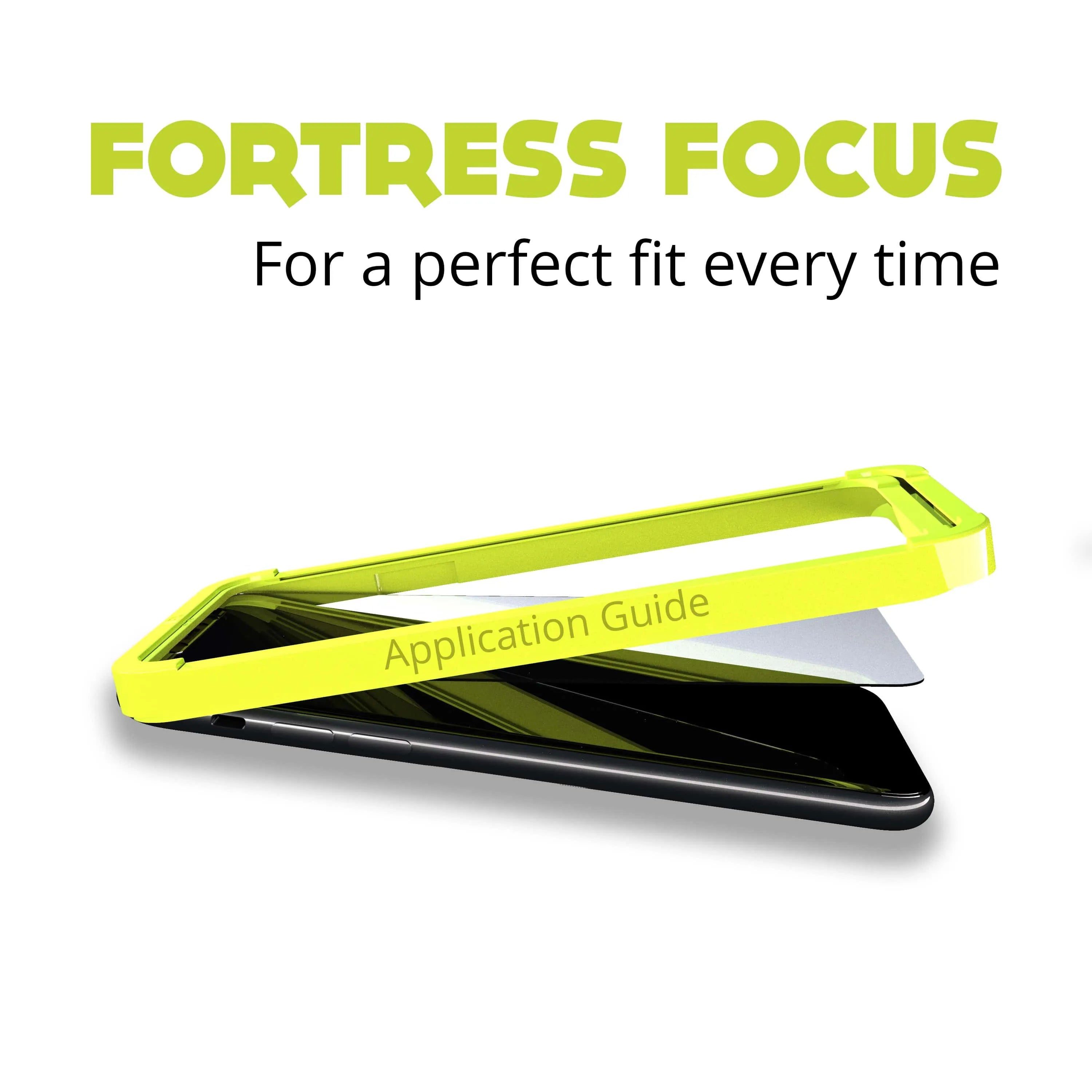 Fortress iPhone XS Max Screen Protector - $200 Device Coverage Scooch Screen Protector