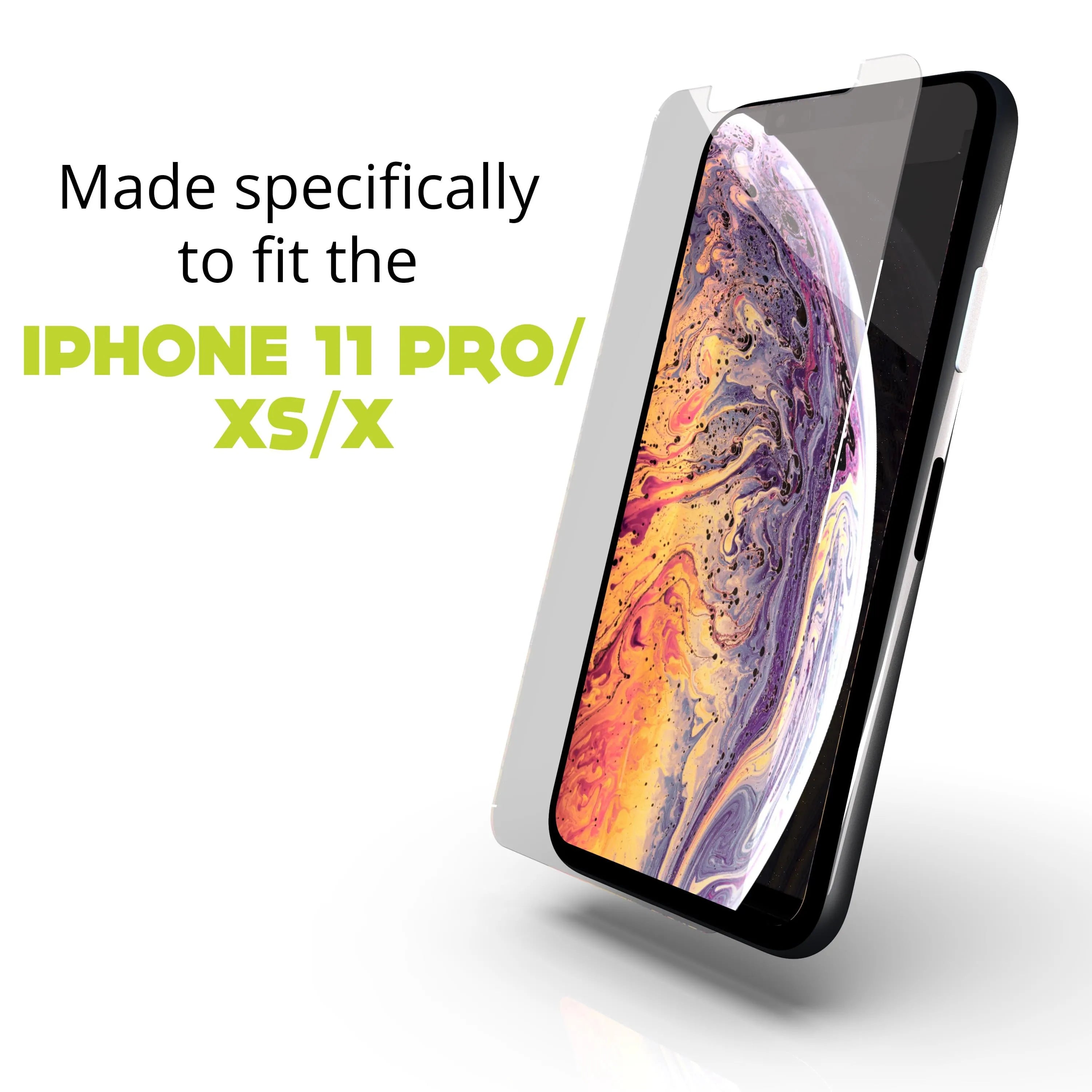 Fortress iPhone XS Screen Protector - $200 Device Coverage Scooch Screen Protector