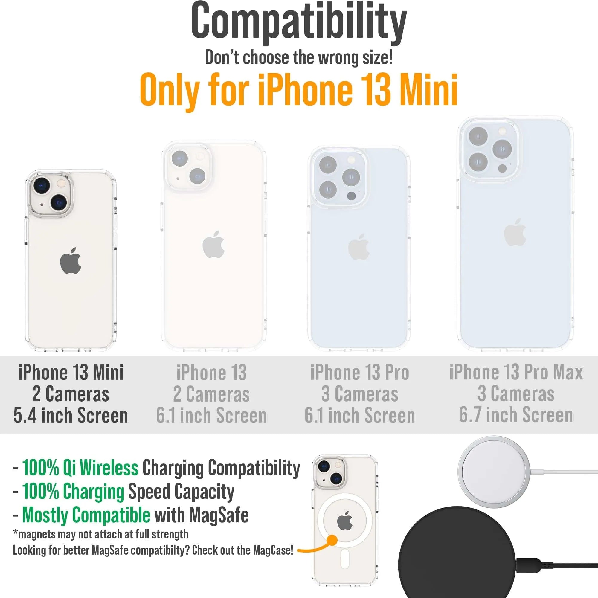 Scooch CrystalCase for iPhone 13 Mini Scooch CrystalCase