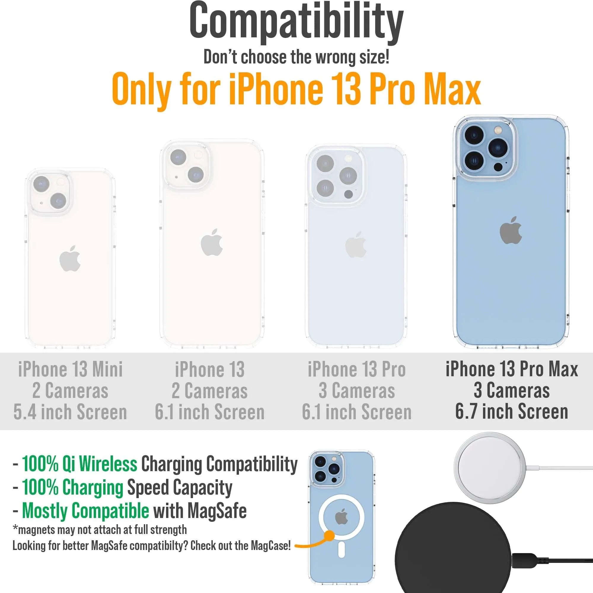 Scooch CrystalCase for iPhone 13 Pro Max Scooch CrystalCase